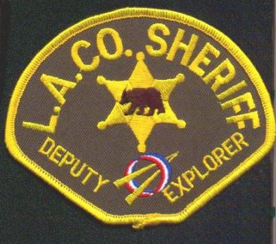 Los Angeles County Sheriff Deputy Explorer
Thanks to EmblemAndPatchSales.com for this scan.
Keywords: california la