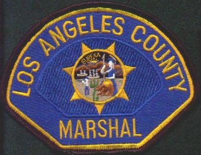 Los Angeles County Marshal
Thanks to EmblemAndPatchSales.com for this scan.
Keywords: california