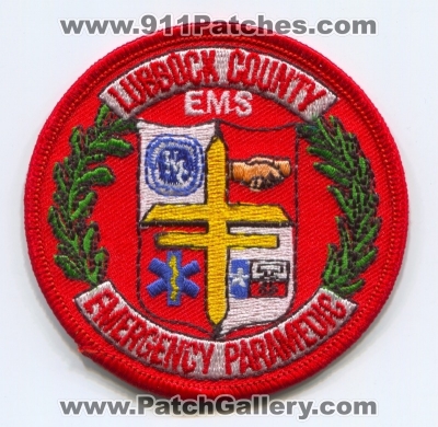 Lubbock County Emergency Medical Services EMS Emergency Paramedic Patch (Texas)
Scan By: PatchGallery.com
Keywords: co.