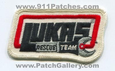 Lukas Rescue Team Patch (Germany)
Scan By: PatchGallery.com
Keywords: extrication tools fire jaws of life