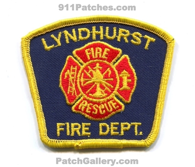 Lyndhurst Fire Rescue Department Patch (New Jersey)
Scan By: PatchGallery.com
Keywords: dept.