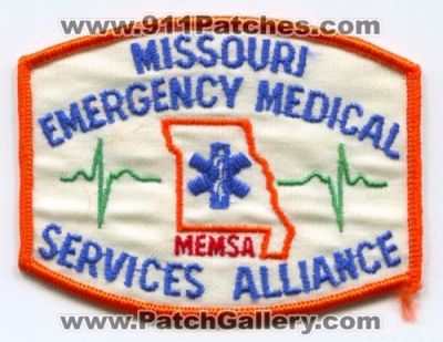 Missouri Emergency Medical Services Alliance MEMSA Patch (Missouri)
Scan By: PatchGallery.com
