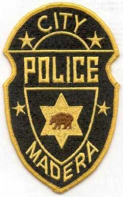 Madera Police
Thanks to Scott McDairmant for this scan.
Keywords: california city