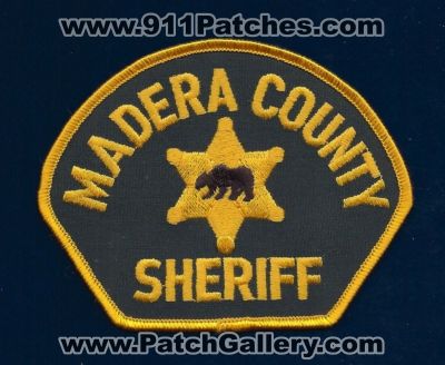 Madera County Sheriff's Department (California)
Thanks to PaulsFirePatches.com for this scan.
Keywords: sheriffs dept.