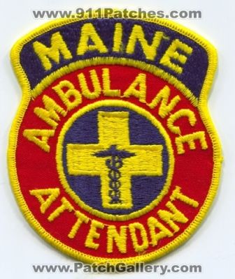 Maine State Ambulance Attendant (Maine)
Scan By: PatchGallery.com
Keywords: ems certified