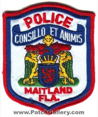 Maitland Police (Florida)
Scan By: PatchGallery.com
