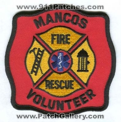 Mancos Volunteer Fire Rescue Department Patch (Colorado)
[b]Scan From: Our Collection[/b]
Keywords: dept.