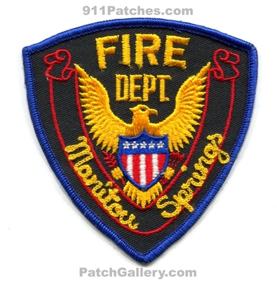 Manitou Springs Fire Department Patch (Colorado)
[b]Scan From: Our Collection[/b]
Keywords: dept.