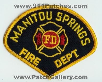 Manitou Springs Fire Department (Colorado)
Thanks to Jack Bol for this scan.
Keywords: dept. fd