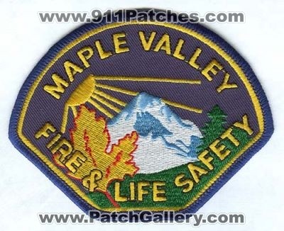 Maple Valley Fire And Life Safety Department (Washington)
Scan By: PatchGallery.com
Keywords: & dept.