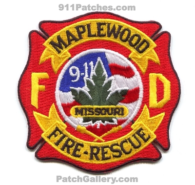 Maplewood Fire Rescue Department Patch (Missouri)
Scan By: PatchGallery.com
Keywords: dept. fd 9-11