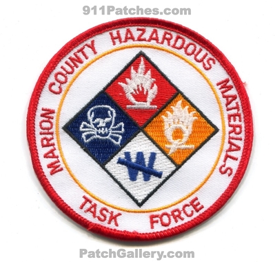 Marion County Fire Department Hazardous Materials Task Force Patch (Indiana)
Scan By: PatchGallery.com
Keywords: hazmat haz-mat