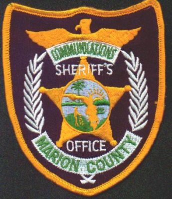 Marion County Sheriff's Office Communications
Thanks to EmblemAndPatchSales.com for this scan.
Keywords: florida sheriffs