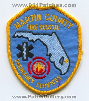 Martin County Fire Rescue Department Emergency Services Patch (Florida)
Scan By: PatchGallery.com
Keywords: co. dept. es
