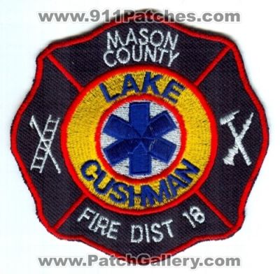 Mason County Fire District 18 Lake Cushman (Washington)
Scan By: PatchGallery.com
Keywords: co. dist. no. #18 department dept.