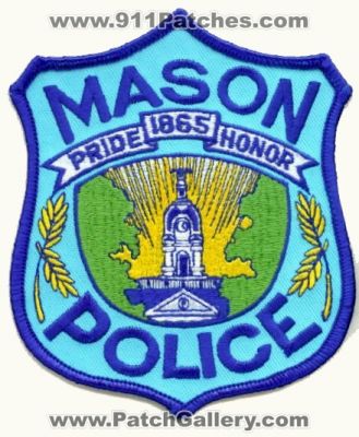 Mason Police (Michigan)
Thanks to apdsgt for this scan.

