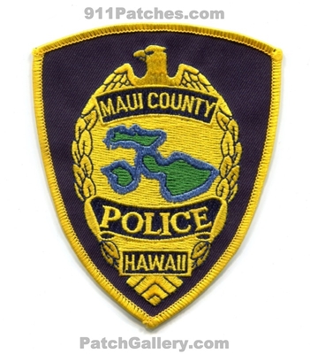 Maui County Police Department Patch (Hawaii)
Scan By: PatchGallery.com
Keywords: co. dept.