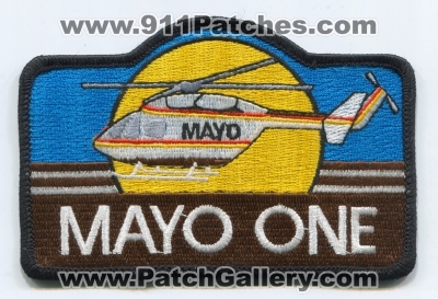 Mayo One Patch (Minnesota)
Scan By: PatchGallery.com
Keywords: ems air medical helicopter ambulance 1