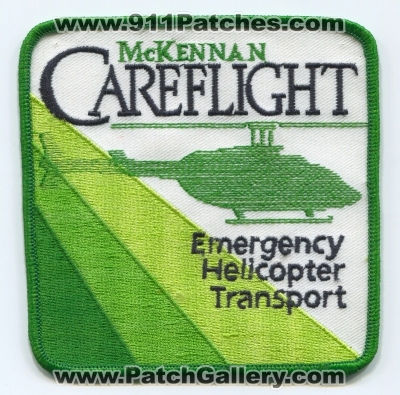 McKennan Careflight (South Dakota)
Scan By: PatchGallery.com
Keywords: ems air medical helicopter ambulance emergency transport