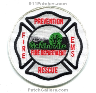McMinnville Fire Rescue Department Patch (Oregon)
Scan By: PatchGallery.com
Keywords: dept. ems prevention