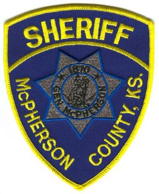 McPherson County Sheriff (Kansas)
Scan By: PatchGallery.com
