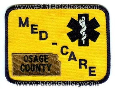 Med-Care Emergency Medical Services (Kansas)
Scan By: PatchGallery.com
Keywords: ems osage county