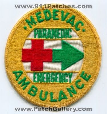 Medevac Ambulance Paramedic (California) (Defunct)
Scan By: PatchGallery.com
Keywords: ems emergency