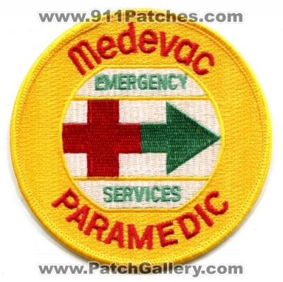Medevac Emergency Services Paramedic (California) (Defunct)
Scan By: PatchGallery.com
Keywords: ems medical ambulance emt paramedic