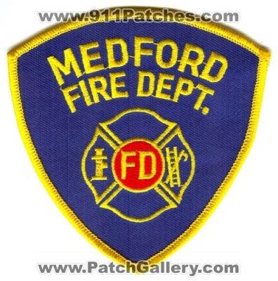 Medford Fire Department Patch (Oregon)
[b]Scan From: Our Collection[/b]
Keywords: dept. fd