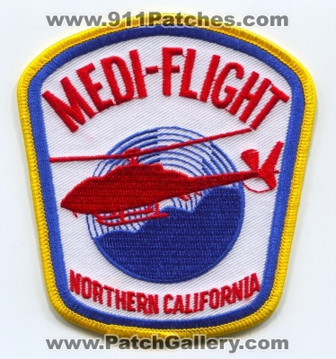 Medi-Flight Northern California Patch (California)
Scan By: PatchGallery.com
Keywords: mediflight ems air medical helicopter ambulance