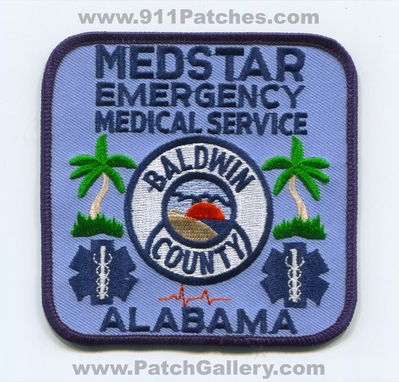 Medstar Emergency Medical Services EMS Baldwin County Patch (Alabama)
Scan By: PatchGallery.com
Keywords: co. ambulance