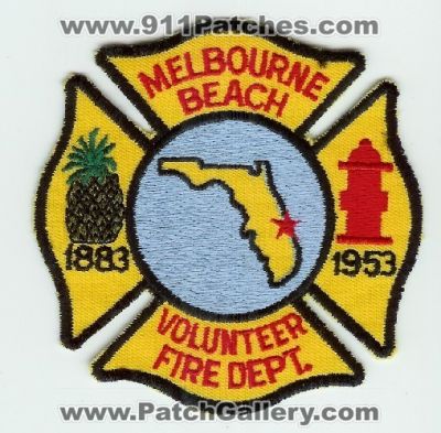 Melbourne Beach Volunteer Fire Department (Florida)
Thanks to Mark C Barilovich for this scan.
Keywords: dept.