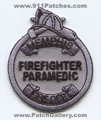 Memphis Fire Department Firefighter Paramedic Patch (Tennessee) (Hat Size)
Scan By: PatchGallery.com
Keywords: dept. mfd ems