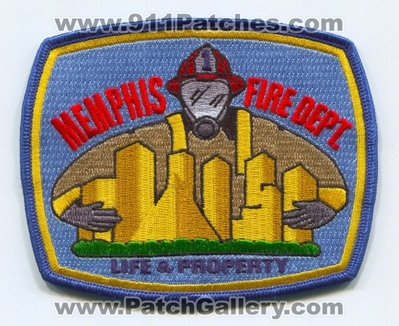 Memphis Fire Department Patch (Tennessee)
Scan By: PatchGallery.com
Keywords: dept. mfd m.f.d. life & and property