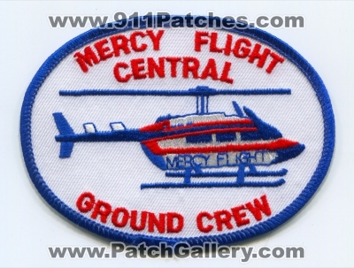 Mercy Flight Central Ground Crew Patch (New York)
Scan By: PatchGallery.com
Keywords: ems air medical helicopter ambulance