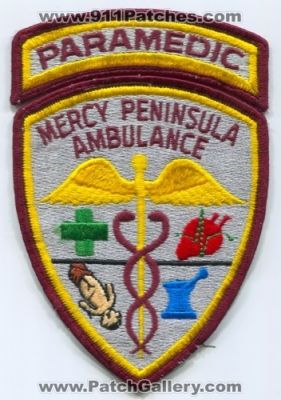 Mercy Peninsula Ambulance Paramedic (California)
Scan By: PatchGallery.com
Keywords: ems