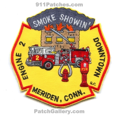 Meriden Fire Department Engine 2 Patch (Connecticut)
Scan By: PatchGallery.com
Keywords: dept. company co. station smoke showin downtown
