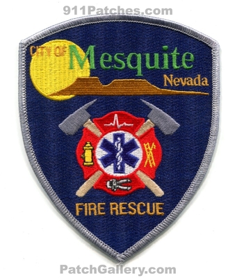 Mesquite Fire Rescue Department Patch (Nevada)
Scan By: PatchGallery.com
Keywords: city of dept.
