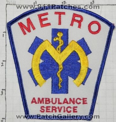 Metro Ambulance Service (North Carolina)
Thanks to swmpside for this picture.
Keywords: ems emergency medical services