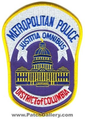 Metropolitan Police (Washington DC)
Scan By: PatchGallery.com
Keywords: district of columbia