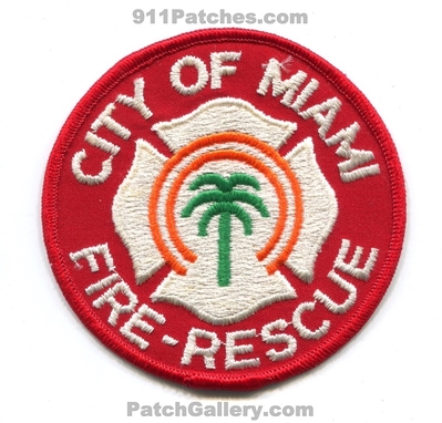Miami Fire Rescue Department Patch (Florida)
Scan By: PatchGallery.com
Keywords: city of dept.