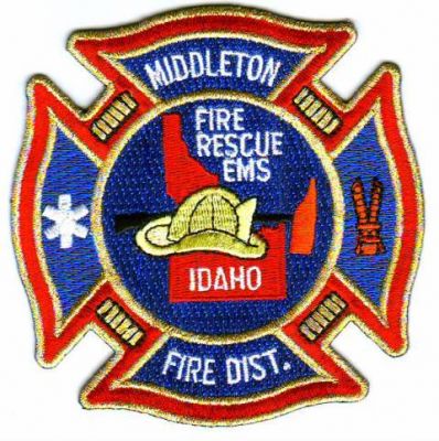 Middleton Fire Dist (Idaho)
Thanks to Dave Slade for this scan.
Keywords: district rescue ems