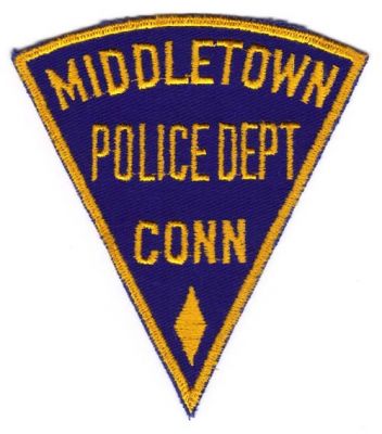 Middletown Police Dept
Thanks to Michael J Barnes for this scan.
Keywords: connecticut department