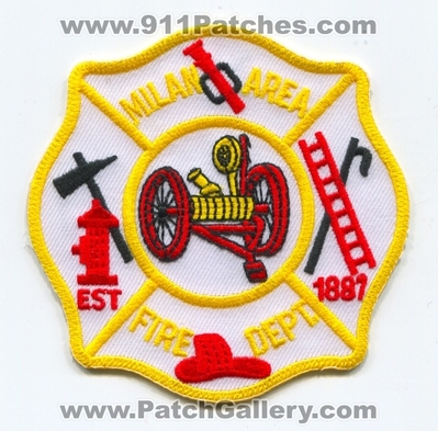 Milan Area Fire Department Patch (Michigan)
Scan By: PatchGallery.com
Keywords: dept.