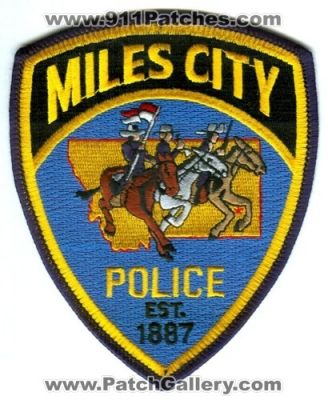 Miles City Police Department (Montana)
Scan By: PatchGallery.com
