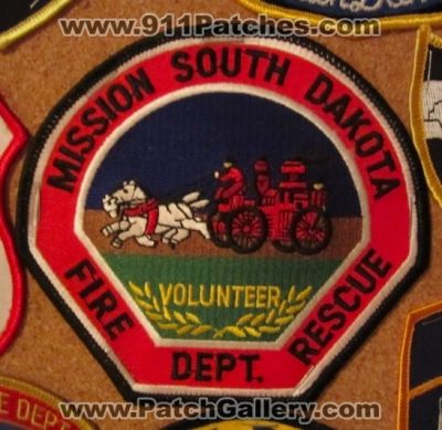 Mission Volunteer Fire Rescue Department (South Dakota)
Picture By: PatchGallery.com
Thanks to Jeremiah Herderich
Keywords: dept.