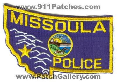 Missoula Police Department (Montana)
Scan By: PatchGallery.com
