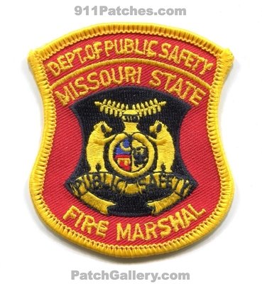 Missouri State Department of Public Safety DPS Fire Marshal Patch (Missouri)
Scan By: PatchGallery.com
Keywords: dept. d.p.s.
