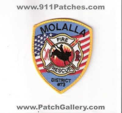 Molalla Fire Rescue District #73 (Oregon)
Thanks to Bob Brooks for this scan.
