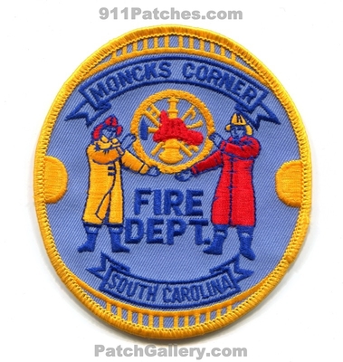 Moncks Corner Fire Department Patch (South Carolina)
Scan By: PatchGallery.com
Keywords: dept.